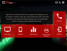Tablet Screenshot of digitalglare.com.au